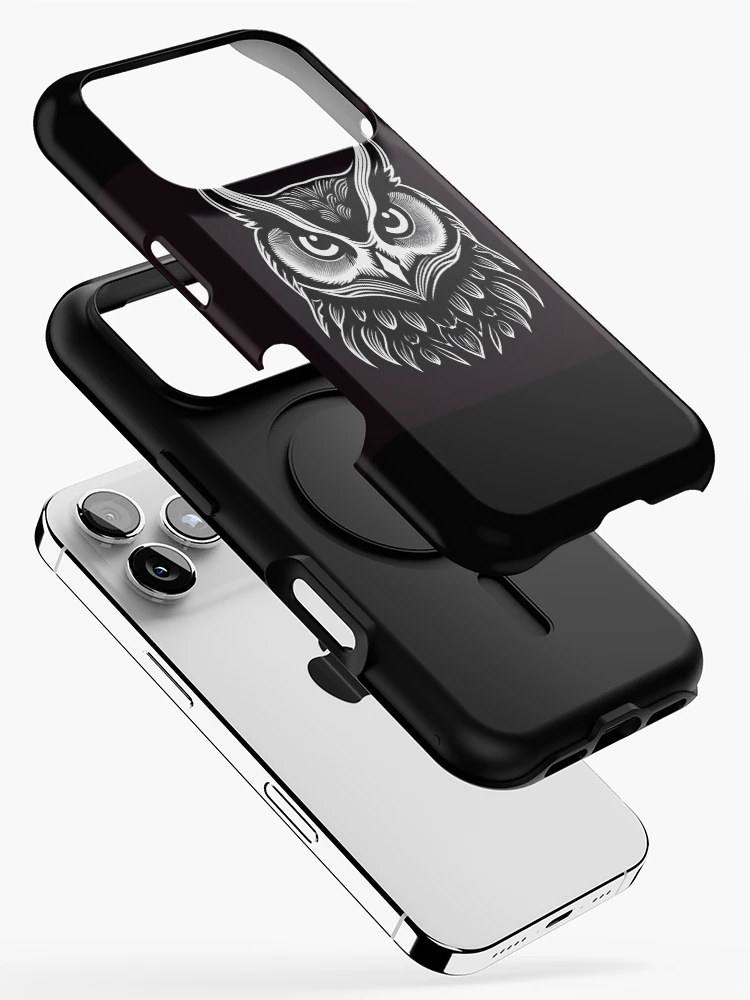 Thumbnail 2 of 4, iPhone Case, Owl - Raloel designed and sold by Raloel Art.