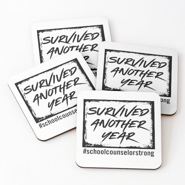 Item preview, Survived Another Year: #SchoolCounselorStrong designed and sold by Digital Teaching 101.