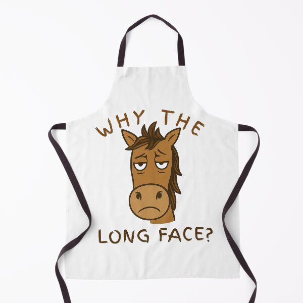 Item preview, Why The Long Face Funny Horse Joke Retro Cartoon Men Women designed and sold by OleOleStore.