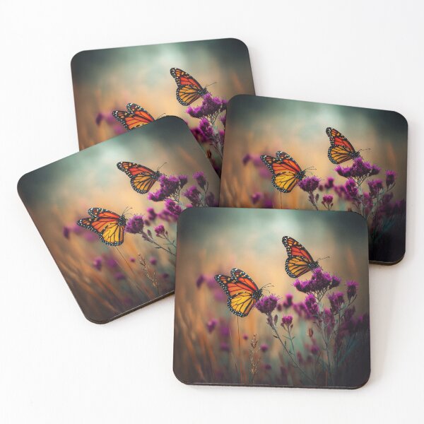 Item preview, Monarchs in Flowers designed and sold by Blue Horse Photo Magic.