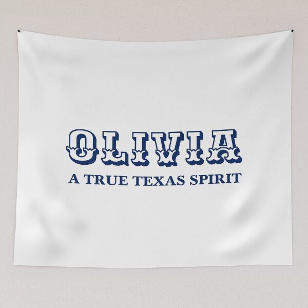 Item preview, OLIVIA A True Texas Spirit - Personalization Possible, Unique designed and sold by villacreativa.