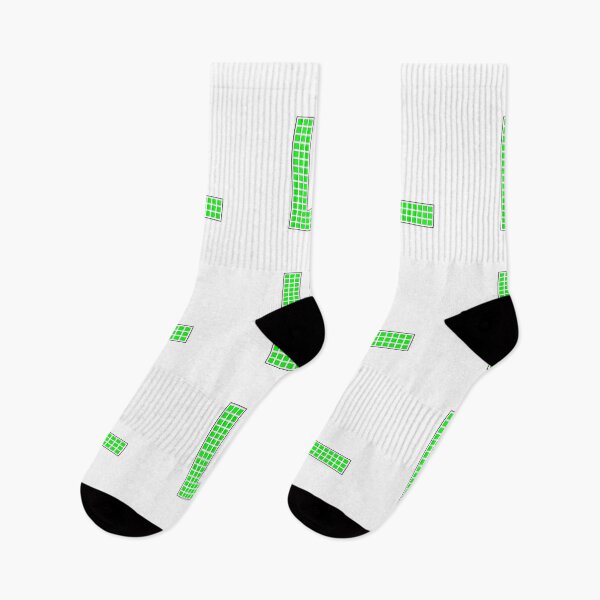 Item preview, Uppercase L - Green Pixel Block Character designed and sold by PixelGlyphs.