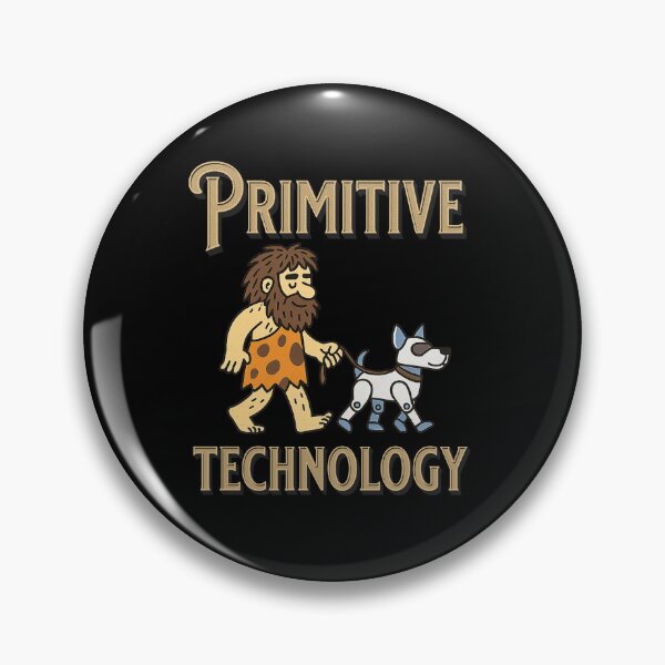 Item preview, Primitive Technology Caveman Walking Robot Dog Funny Tech designed and sold by OleOleStore.