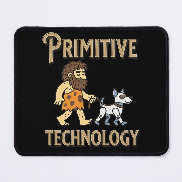 Item preview, Primitive Technology Caveman Walking Robot Dog Funny Tech designed and sold by OleOleStore.