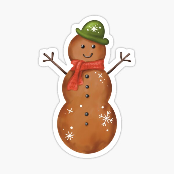 Item preview, Happy Cookie Snowman designed and sold by Iras-Art-Corner.