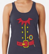Elf Costume for Carnaval Christmas Halloween Party Racerback Tank Top