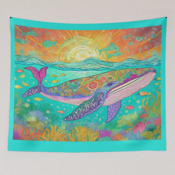 Item preview, Enchanted Whale designed and sold by Susan Rydberg.
