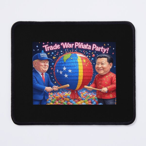 Item preview, Trade War Piñata Party Animated Political Satire Collection - Live-Fully Redbubble 2025 Trend designed and sold by live-fully.