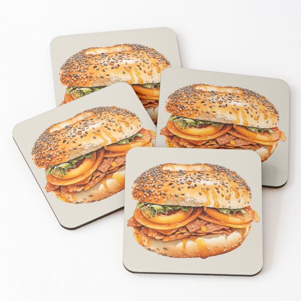 Item preview, Bacon Breakfast Bagel designed and sold by Alicia Chee.