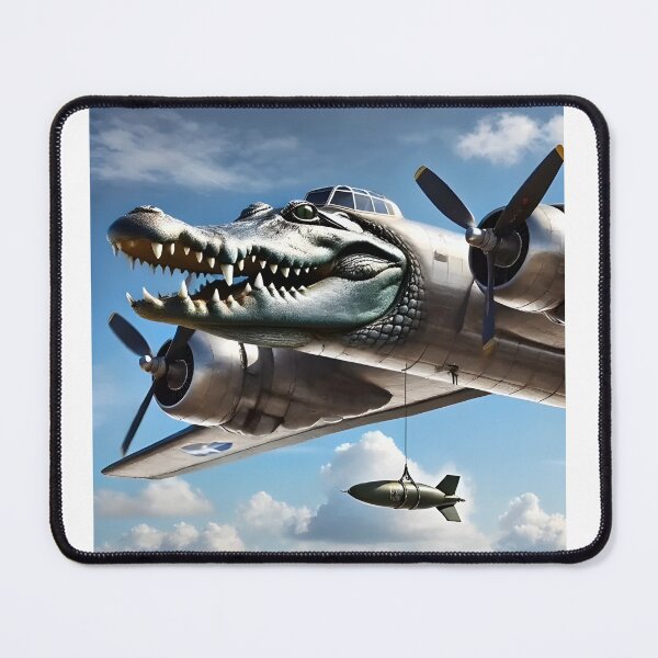 Item preview, Bombardiro Crocodilo designed and sold by GrandThreadAuto.