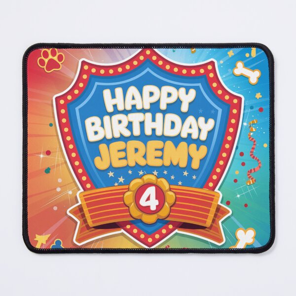 Item preview, Jeremy's 4th Birthday designed and sold by whatifsticks.