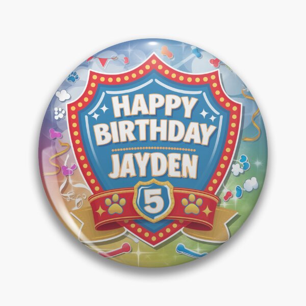Item preview, Jayden's 5th Birthday designed and sold by whatifsticks.
