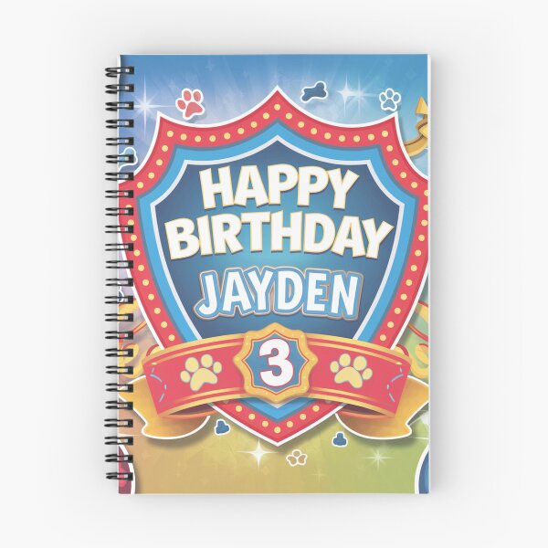 Item preview, Jayden's 3rd Birthday designed and sold by whatifsticks.