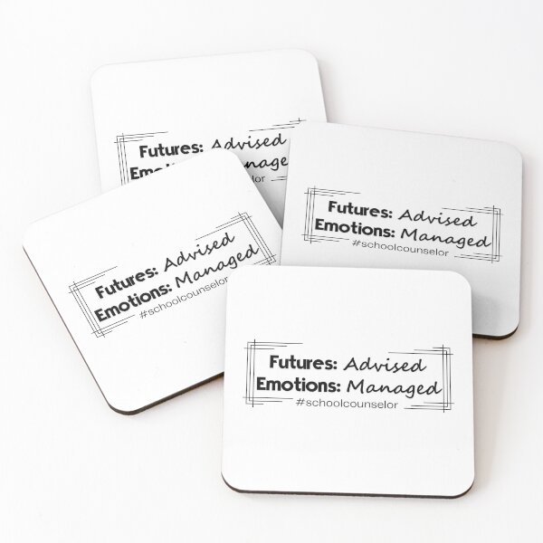 Item preview, Futures: Advised. Emotions: Managed. #schoolcounselor designed and sold by Digital Teaching 101.