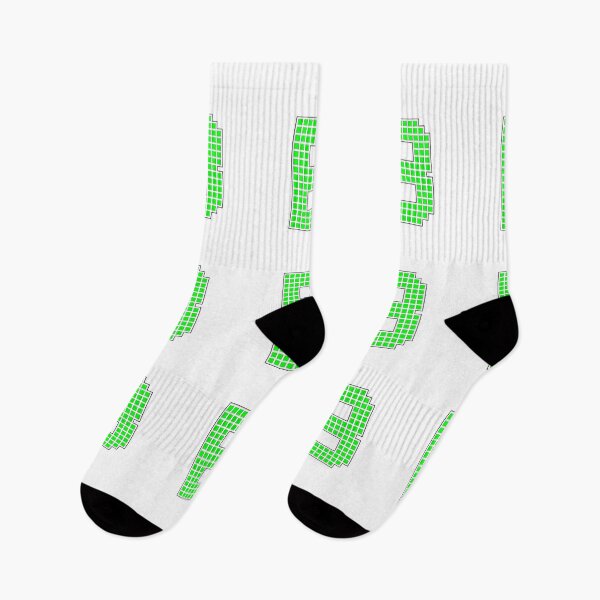 Item preview, Uppercase B - Green Pixel Block Character designed and sold by PixelGlyphs.