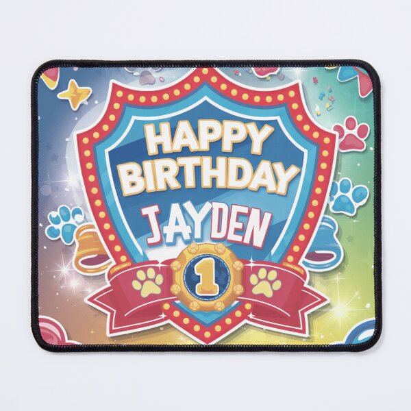 Item preview, Jayden’s 1st Birthday designed and sold by whatifsticks.