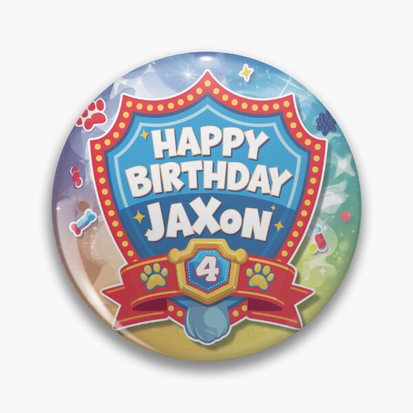Item preview, Jaxon’s 4th Birthday designed and sold by whatifsticks.