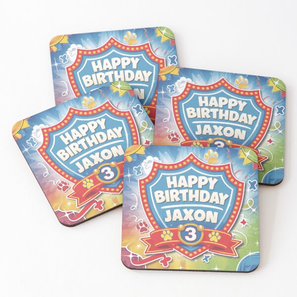 Item preview, Jaxon's 3rd Birthday designed and sold by whatifsticks.