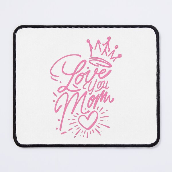 Item preview, LOVE YOU MOM designed and sold by HarmonyCreation.
