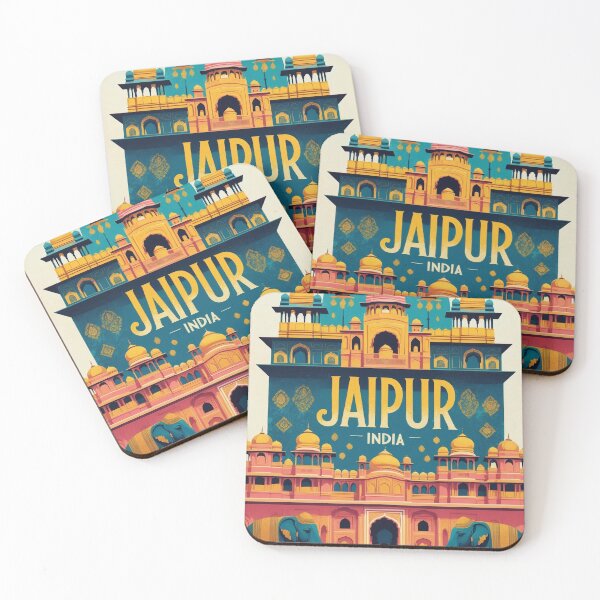 Item preview, Jaipur India Vintage Travel Tourism  designed and sold by TravelersGems.