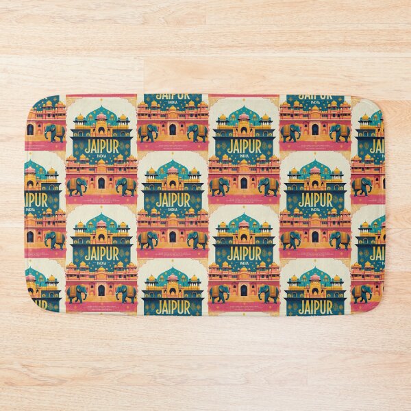 Item preview, Jaipur India Vintage Travel Tourism  designed and sold by TravelersGems.