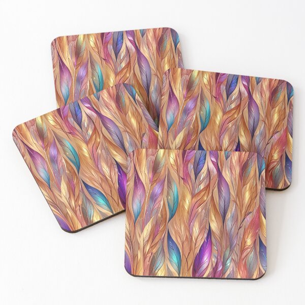 Item preview, Soft Rainbow Leaf Radiance designed and sold by Artisfunforme.