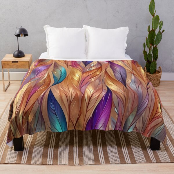 Item preview, Soft Rainbow Leaf Radiance designed and sold by Artisfunforme.