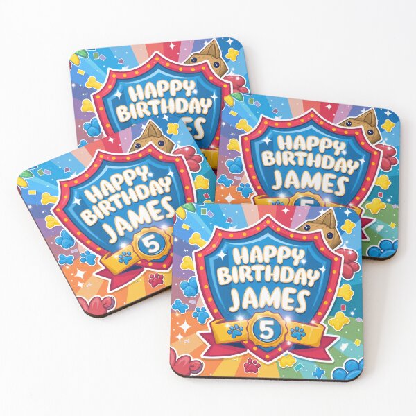 Item preview, James' 5th Birthday designed and sold by whatifsticks.