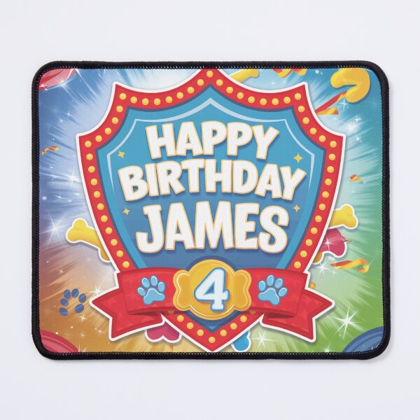 Item preview, James' 4th Birthday designed and sold by whatifsticks.