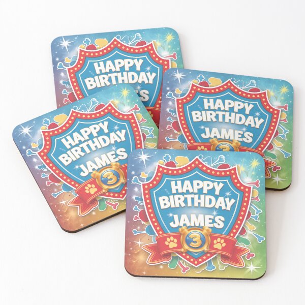 Item preview, James' 3rd Birthday designed and sold by whatifsticks.