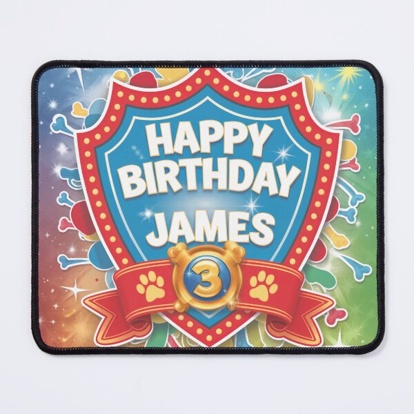 Item preview, James' 3rd Birthday designed and sold by whatifsticks.