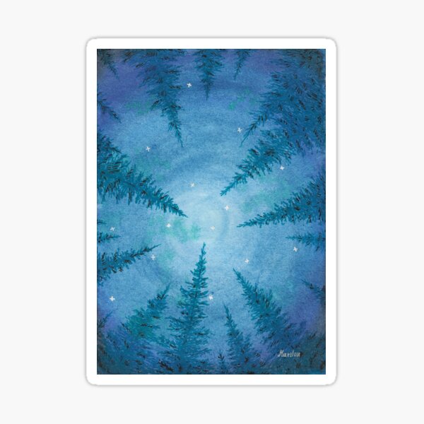 Item preview, Night Forest designed and sold by Marilou-Art.
