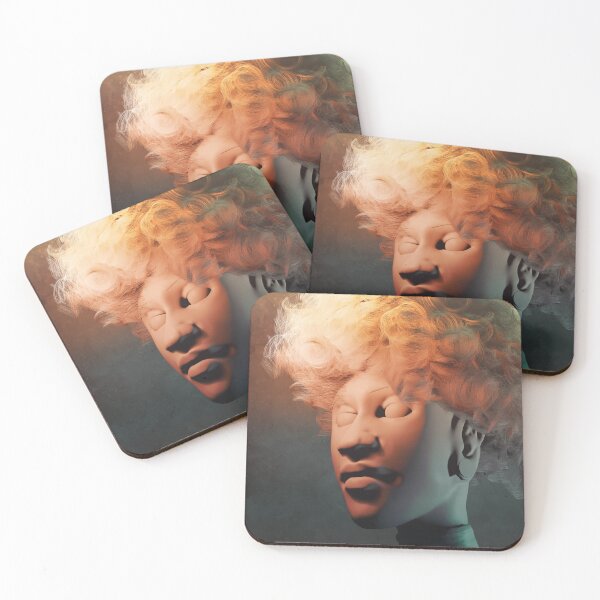 Item preview, Arte 3D de mujer de pelo rizado designed and sold by WintherLizard.