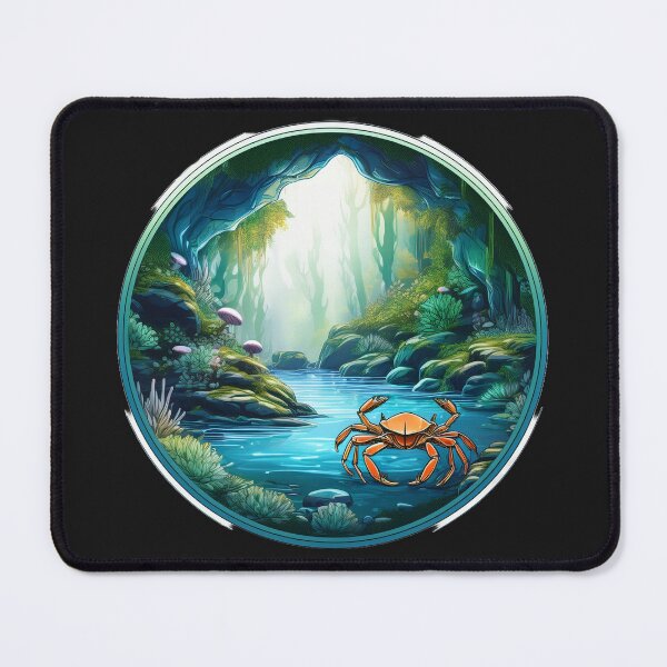 Item preview, Cancer – Sacred Zodiac Badge designed and sold by Gnome Grove.