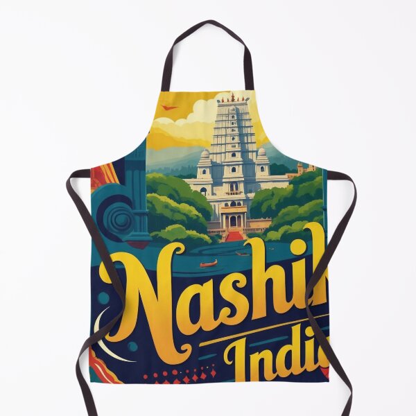 Item preview, Nashik India Vintage Travel Tourism designed and sold by TravelersGems.