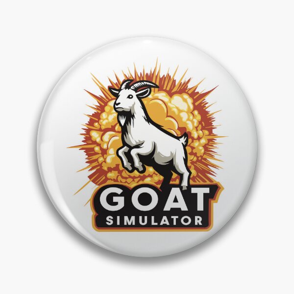 Item preview, Goat Simulator Explosion designed and sold by ChunkByChunk.