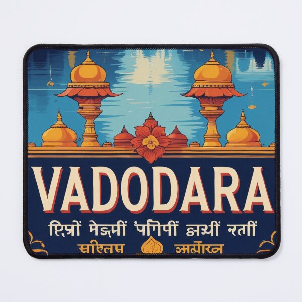 Item preview, Vadodara India Vintage Travel Tourism designed and sold by TravelersGems.