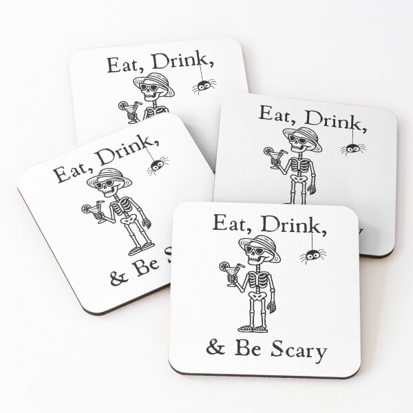 Item preview, Eat, Drink, & Be Scary Halloween  designed and sold by Sdlr.