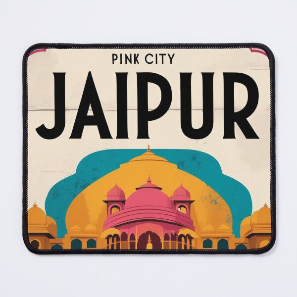 Item preview, Jaipur India Vintage Travel Tourism  designed and sold by TravelersGems.