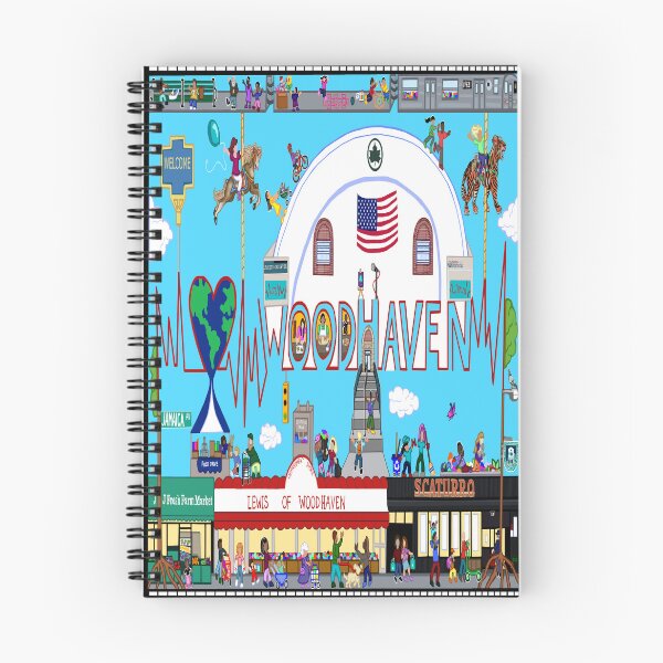 Item preview, The Community Heartbeat Pulse of Woodhaven designed and sold by Deborah Camp.