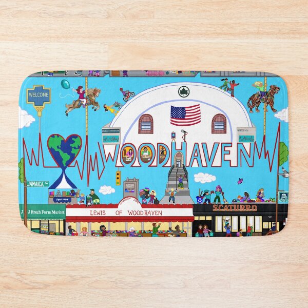 Item preview, The Community Heartbeat Pulse of Woodhaven designed and sold by Deborah Camp.