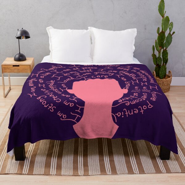 Item preview, Self Care Matters Pink Silhouette designed and sold by Deborah Camp.