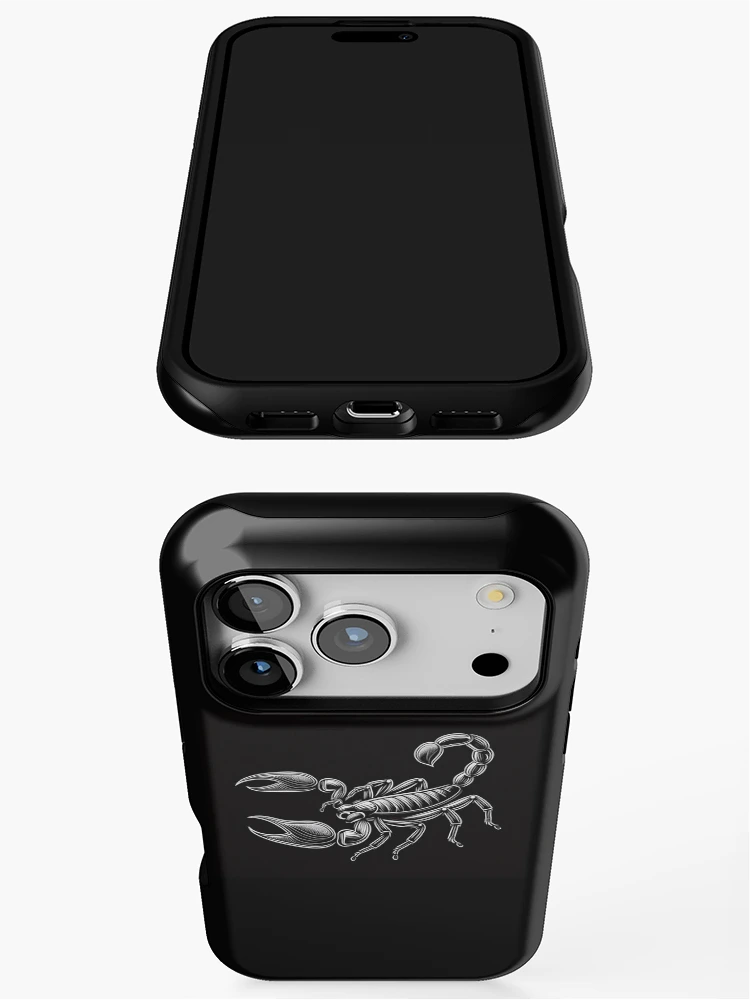 Thumbnail 3 of 4, iPhone Case, Scorpion - Raloel designed and sold by Raloel Art.