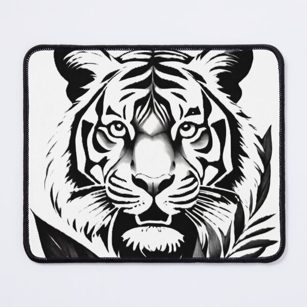 Item preview, tiger, wild cat, predator, abstraction designed and sold by DonnaBlankaArt.