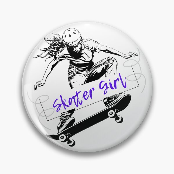 Item preview, Skater Girl Skateboarding designed and sold by BlesstB.