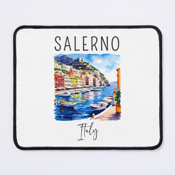 Item preview, A Watercolor Design of Salerno - Italy  designed and sold by Sketch-Shack.