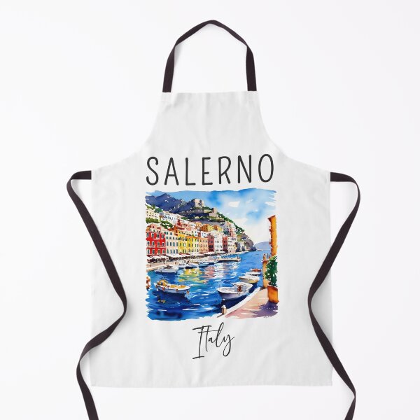 Item preview, A Watercolor Design of Salerno - Italy designed and sold by Sketch-Shack.