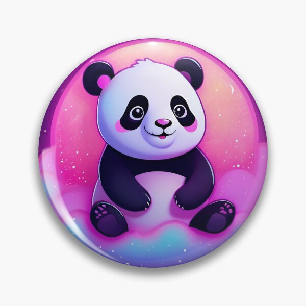Item preview, Kawaii Galaxy Panda Eating Stars designed and sold by SiciliaArte.