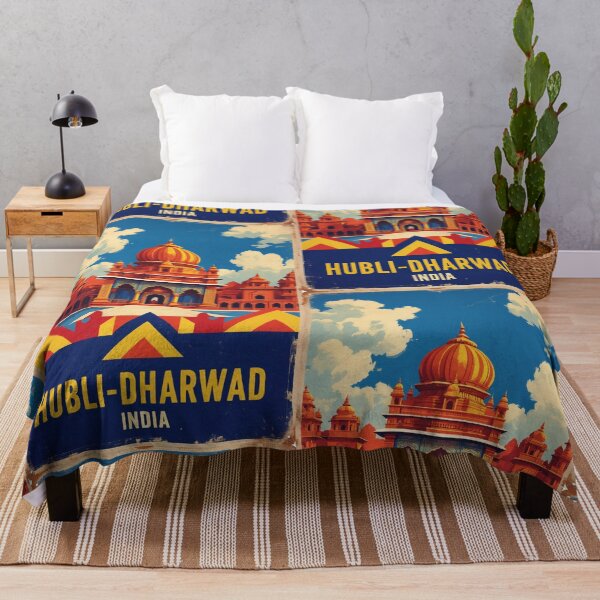 Item preview, Hubli-Dharwad India Vintage Travel Tourism designed and sold by TravelersGems.
