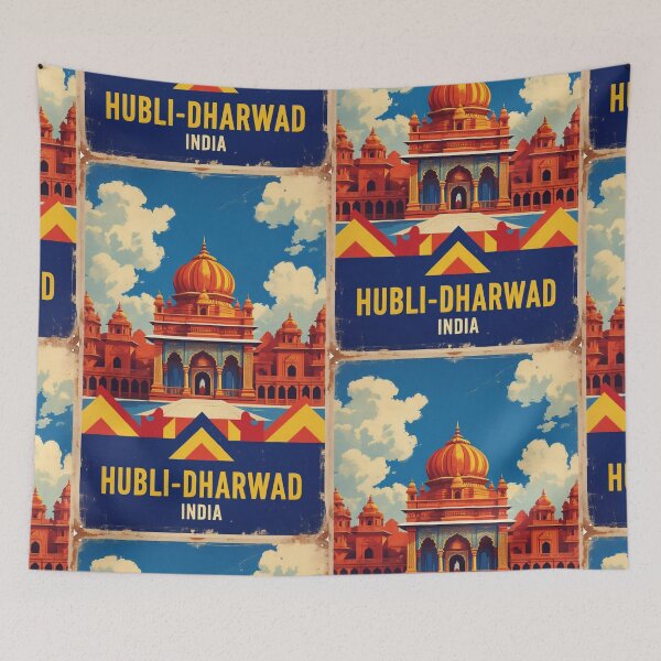 Item preview, Hubli-Dharwad India Vintage Travel Tourism  designed and sold by TravelersGems.